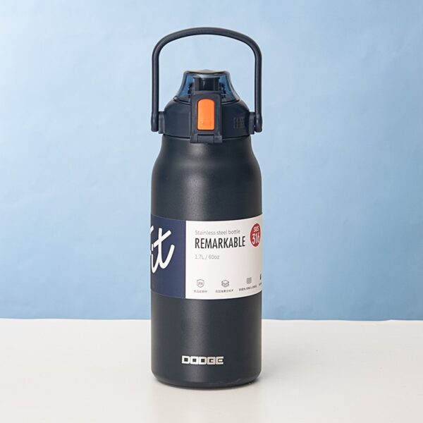 Tumbler Thermo Bottle Large Capacity With Straw - Image 17