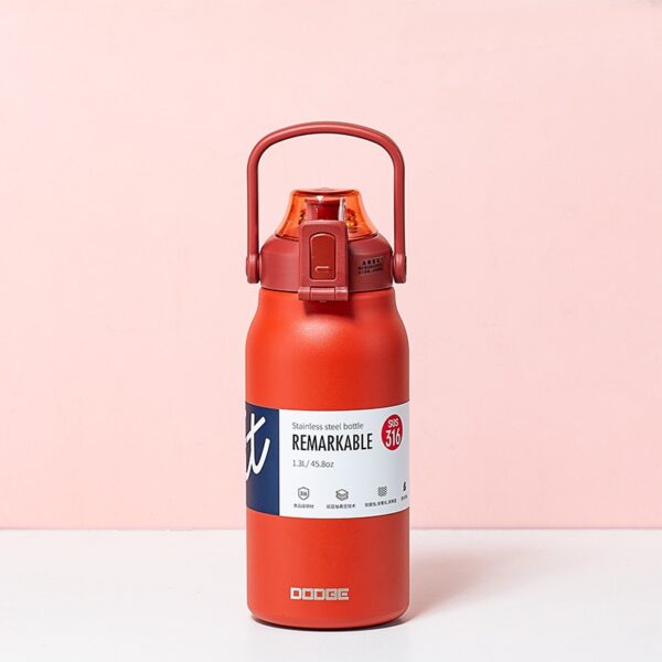 Tumbler Thermo Bottle Large Capacity With Straw - Image 9