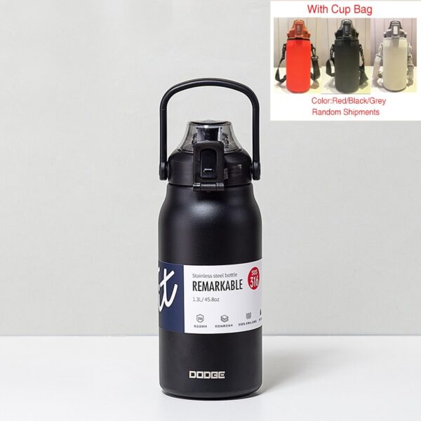 Tumbler Thermo Bottle Large Capacity With Straw - Image 12