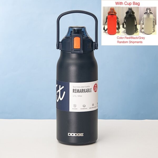 Tumbler Thermo Bottle Large Capacity With Straw - Image 14