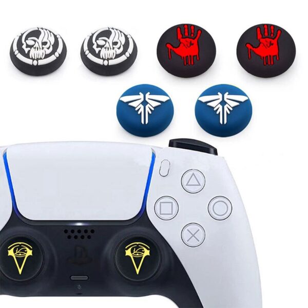 Soft Silicone Thumb Stick Grip Cap For Sony PS5 PS4 XBOX 2pc - Image 3